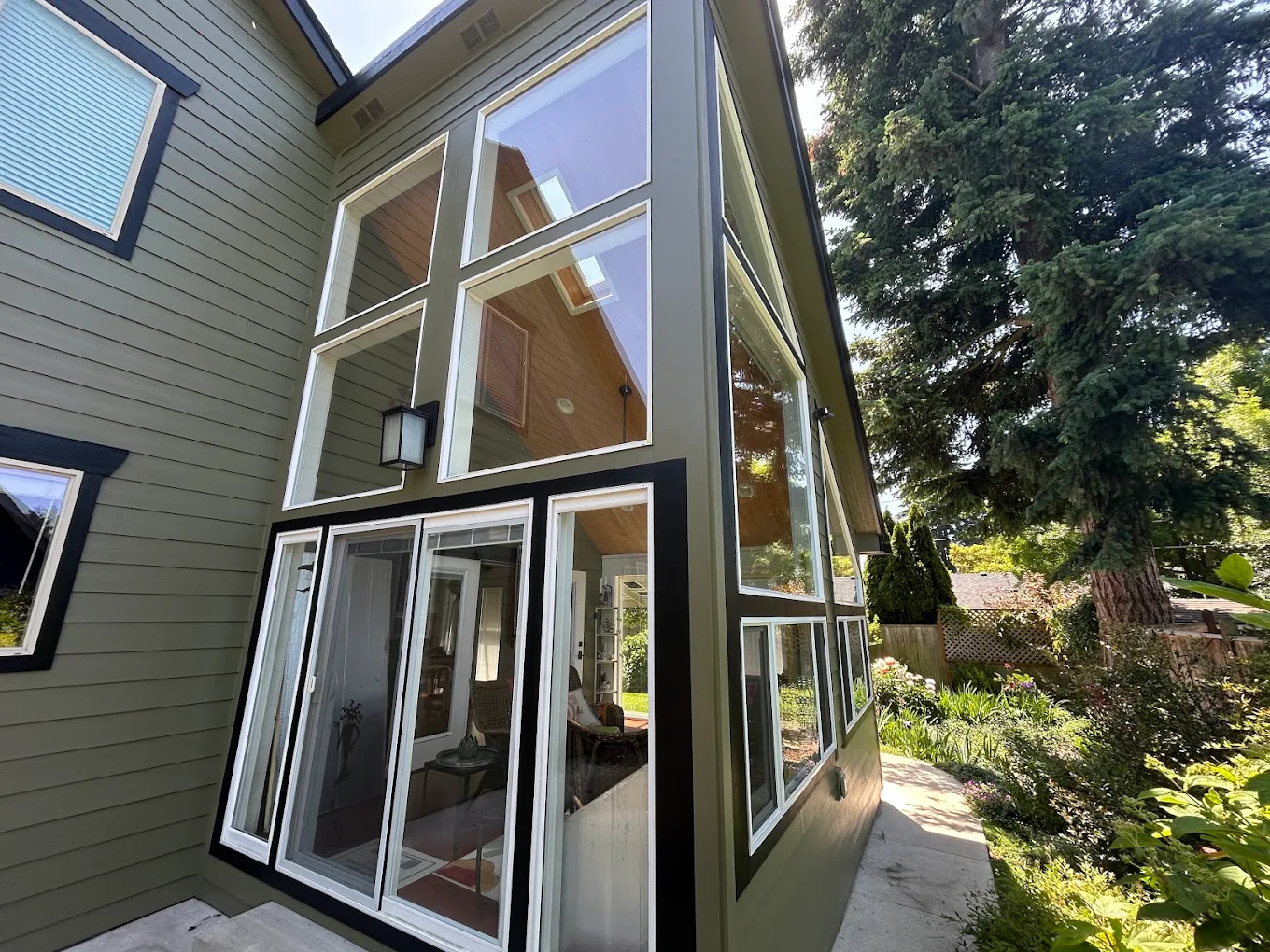Recent residential painting project photo.